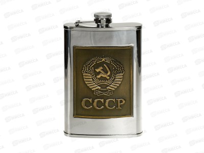 Фляжка 10 oz 300мл Герб нерж (048299)   Ж