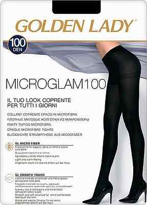 Golden Lady колготки Micro Glam 100 (nero, III)