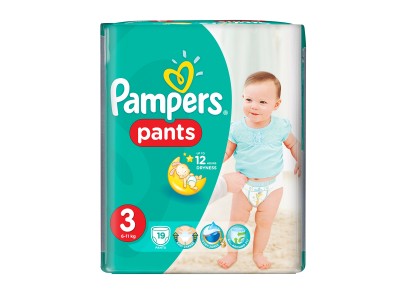 Памперсы трусики  Pants MIDI (6-11кг)  19шт *4
