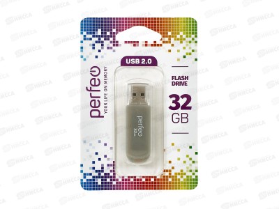 Флэш-карта Perfeo USB 32Gb C03 gray