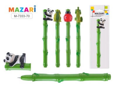 Ручка шариковая MAZARI Fauna синяя, 0.7мм, M-7333-70 *48