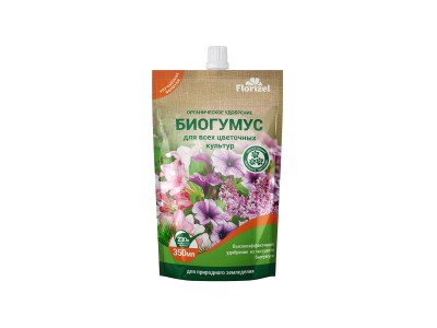 БИО МАСТЕР Florizel Биогумус для цветочных культур 350 мл.*25