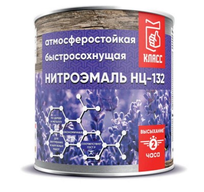ЭМАЛЬ НЦ-132 белая 1,7кг Класс  *6