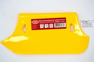 Шпатель для разглаживания обоев 4в1 28см 333-0280 *45