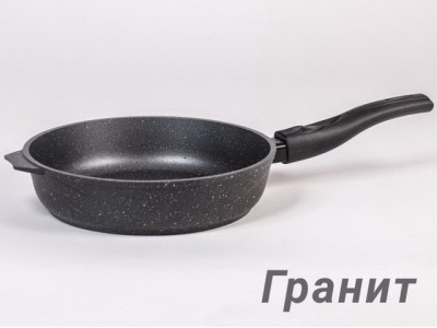 Сковорода 280мм ГРАНИТ СО СЪЕМНОЙ РУЧКОЙ 028701 *10