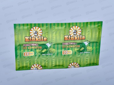 Кинкила Пластины от комаров без запаха 10шт *200