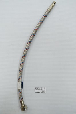 Подводка для смесителя сталь 1/2&quot*М10*40см короткий штуцер СТМ *100