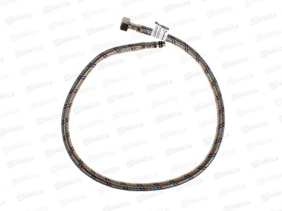 Подводка для смесителя сталь 1/2&quot*М10*80см короткий штуцер СТМ *100