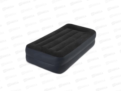 Кровать надувная 64122 99*191*42см высокий подголовник INTEX  *3