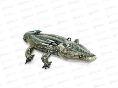 Плот надувной 57551 Настоящий Аллигатор от 3-х лет, 170х86см  INTEX  *6