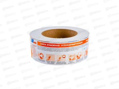 Лента углоформирующая бумажная SDbuild Prof 50м *25