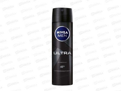 НИВЕЯ дезодорант спрей мужской 150мл Ultra Darkwood 80027 *6