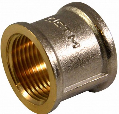 Муфта прямая 1/2&quot гайка/гайка СТМ *10/200