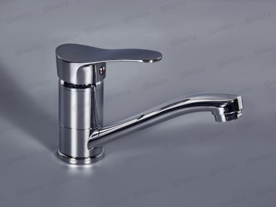 Смеситель для кухни РОТАТО Р45214 с коротким изливом   *10