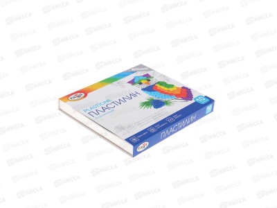 Пластилин  10 цветов 200грамм ГАММА Классический со стеком, 281032 *20