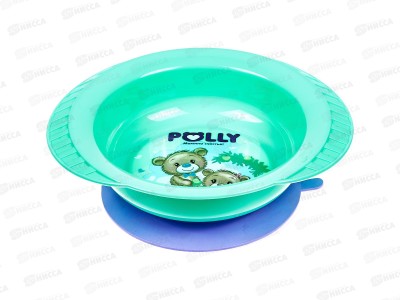 Тарелка детская POLLY на присоске С42220 *24