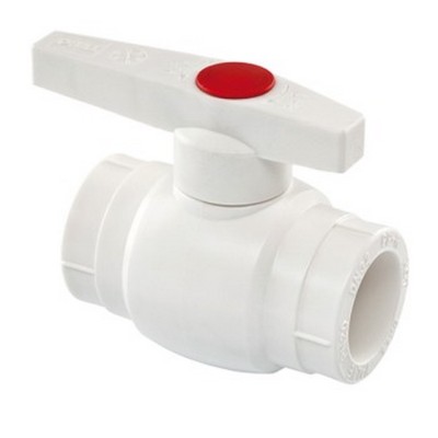 Кран шаровый полипропиленовый DN32, Aqualink, 03621 *10/30