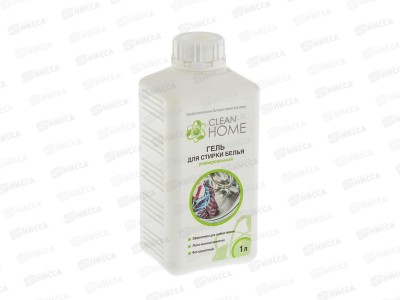 CLEAN HOME Гель для стирки белья универсальный 1л  *10