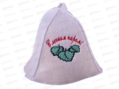 Шапка &quotС легким паром&quot &quotБацькина баня&quot 10003 *25