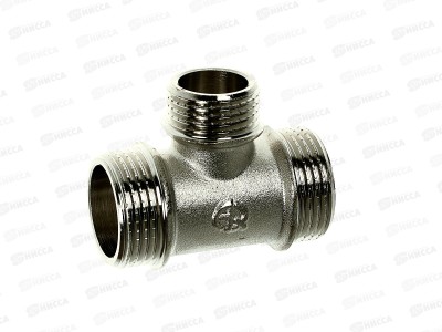 Тройник переходной 3/4*1/2*3/4 штуцер/штуцер/штуцер Aqualink, 04517 *10/80