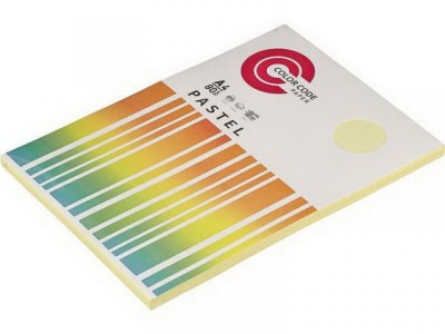 Бумага ксероксная P80 100л А4 Color Code пастельный желтый 473347 *20
