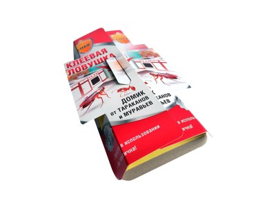 Бдительный Страж ловушка (домик)от тараканов/муравьев 1шт *120/600