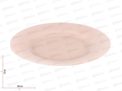 Тарелка BOHO 260мм 10328BSL розовая *12