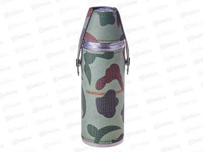 Фляжка 9oz 270мл +2стопки нержавейка+кожзаменитель (048351)  Ж