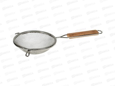 Сито с деревянной ручкой 12см CR1539-12 металлическое  (044698)  Ж