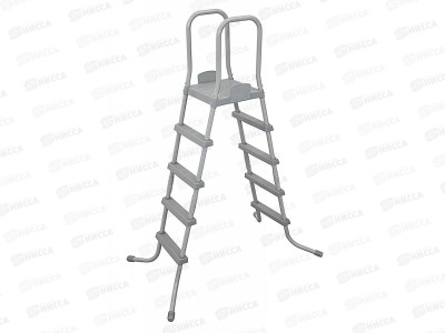 Лестница для бассейна 132см, сталь (58337) 011-067 г