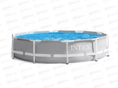 Бассейн 26716 (366х99см) каркасный с фильтром +лестница, INTEX  *1