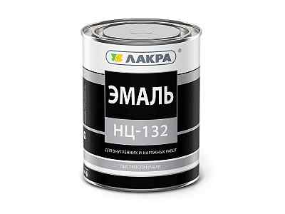 ЭМАЛЬ ЛАКРА НЦ-132 Красная 1,7кг *6  0955 Л до 06,25