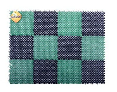 Коврик Gras 56*84см черно-зеленый Blabar 92062