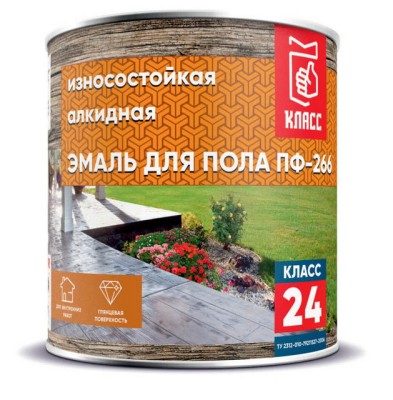 ЭМАЛЬ ПФ-266 золотистый 1,9кг Класс-24 *6