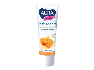 Аура-BEAUTY крем для рук D-пантенол дневной уход 75мл *24