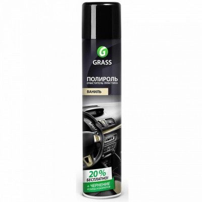 Dashboard Cleaner полироль очиститель пластика ваниль,аэрозоль 750мл 120107-4 *12