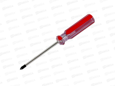 Отвертка с прозрачной ручкой 3(+) (014365)  Ж