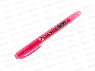 Маркер CROWN Multi Hi-Lighter текстовый розовый 1-4мм, H-500 *12