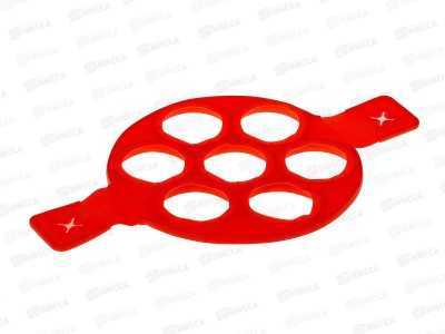 Форма для котлет 7отвестий силикон (047335)  Ж