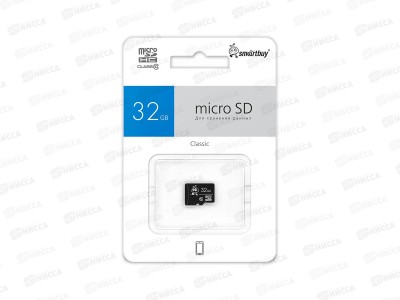 Карта памяти SmartBuy microSD, 32Gb (class10) б/адапт., LE