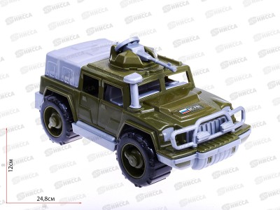Автомобиль-джип военный &quotРазведчик&quot с 1-м пулемётом, 79213  *12