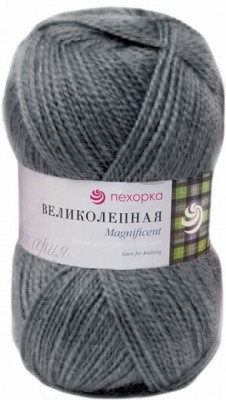 Пряжа Великолепная Светло-моренго 393 акр70% анг30% 100г
