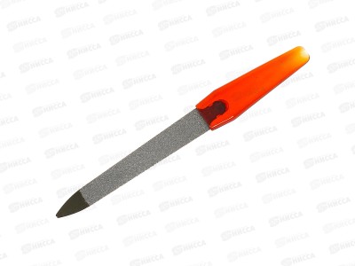 Пилочка для ногтей 12см металлическая чехол (045297) *12  Ж