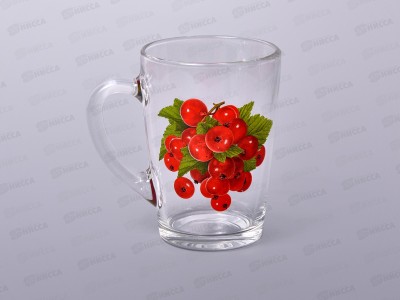 Кружка &quotКапучино&quot (Красная смородина) 300см3 *20 1334