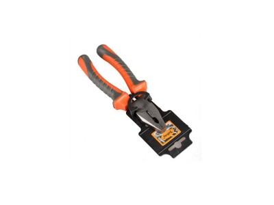 Пассатижи 6&quot серо-оранжевая  ручки (045646)  Ж