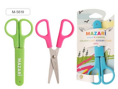 Ножницы дет. MAZARI M-5619 130мм ORTO *24/288
