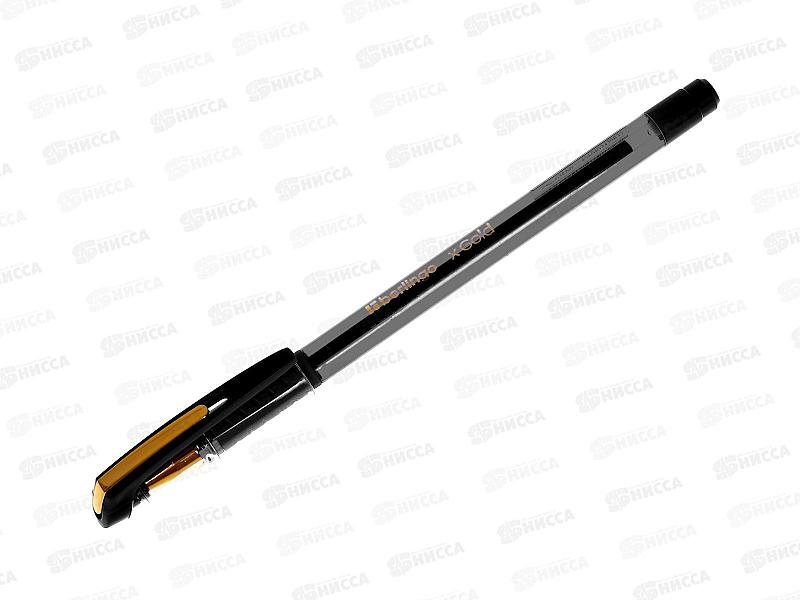 Ручка шариковая BERLINGO хGold игла черная,СВр_07501*12