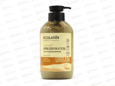 ECOLATIER Крем для рук и тела SOS глубокое питание 400мл 844202*10
