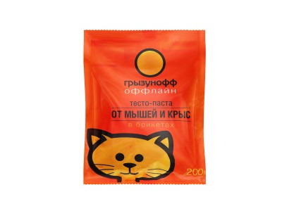 ГРЫЗУНОФФ тесто (брикет) 200г *25