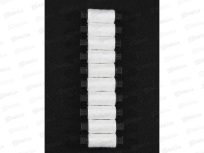 Нитки RUNIS (полиэстер белые) №40, 200м *10